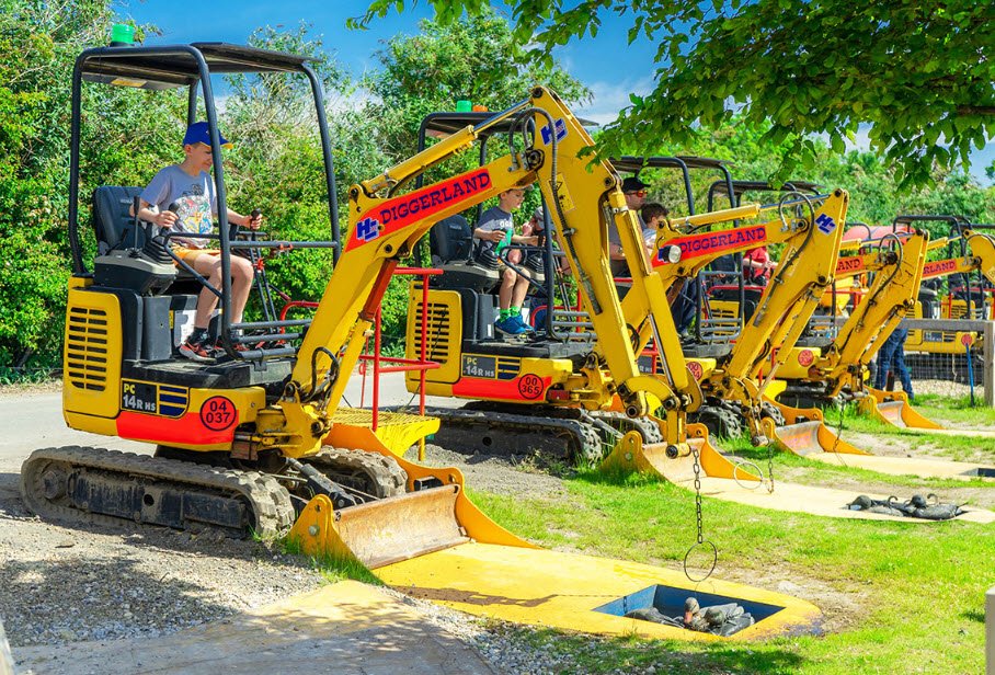 Diggerland Devon , United Kingdom